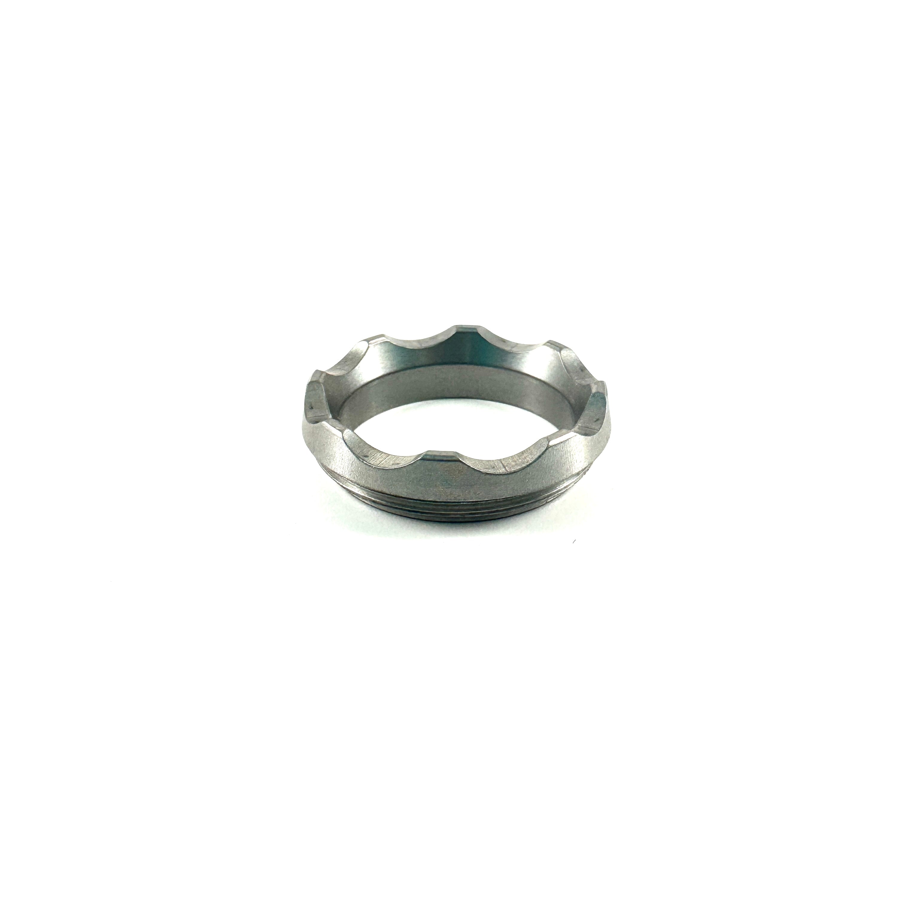 MDC SS Crenelated Bezel Ring (Does NOT Fit Bodyguard, E2 Super, or HT)