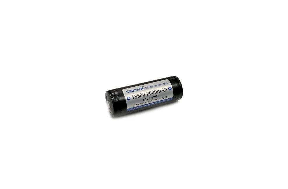18500 Li-ion Rechargeable Cell (2000ma)