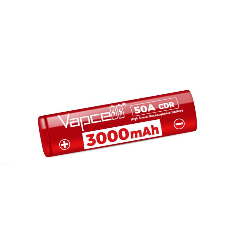 18650 Vapcell Z30 3000mAh 50A High Discharge Flat Top Li-ion Battery