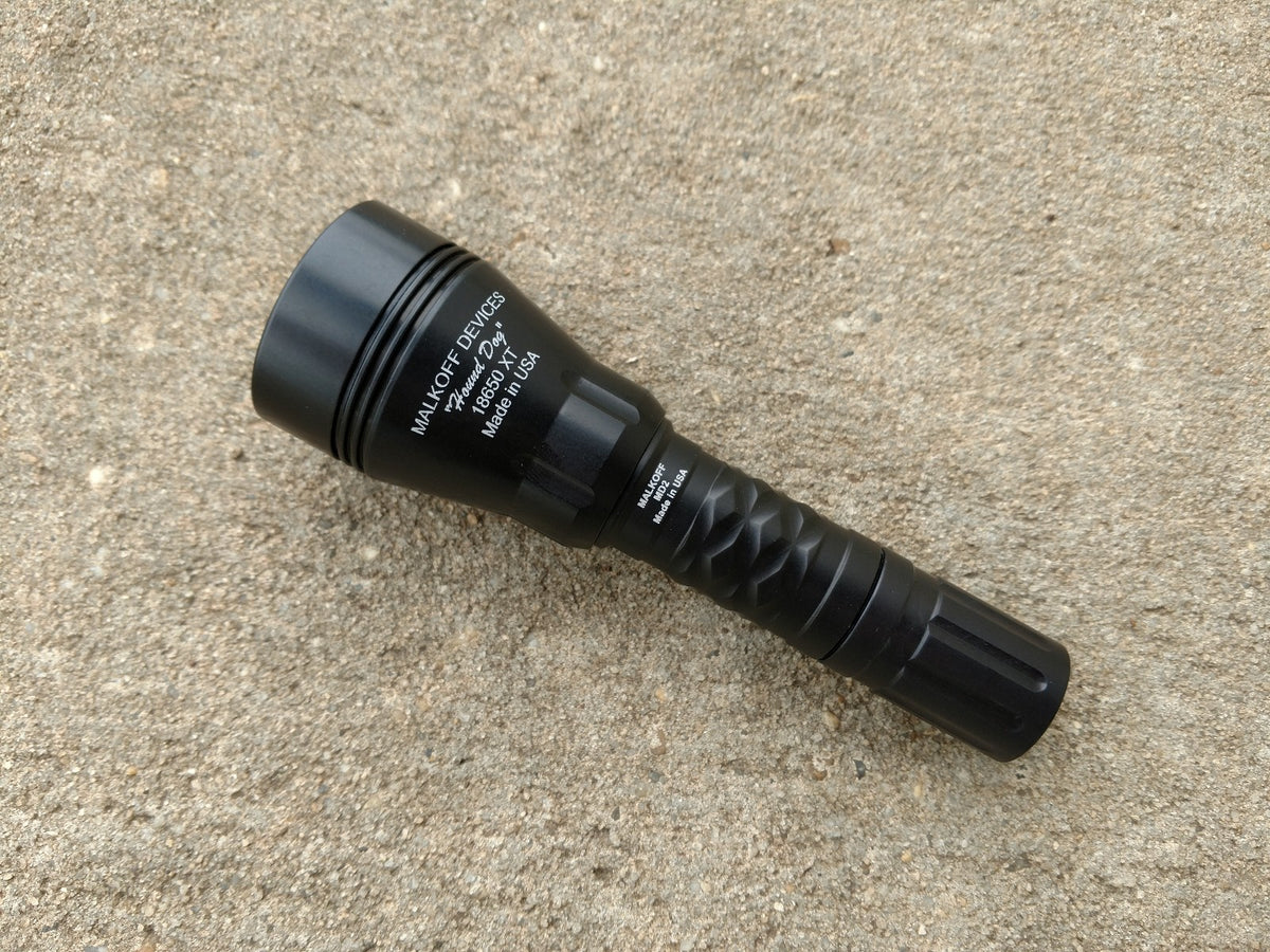 Malkoff Cool Turn Key Hound Dog 18650 XT V2 Flashlight – Malkoff Devices