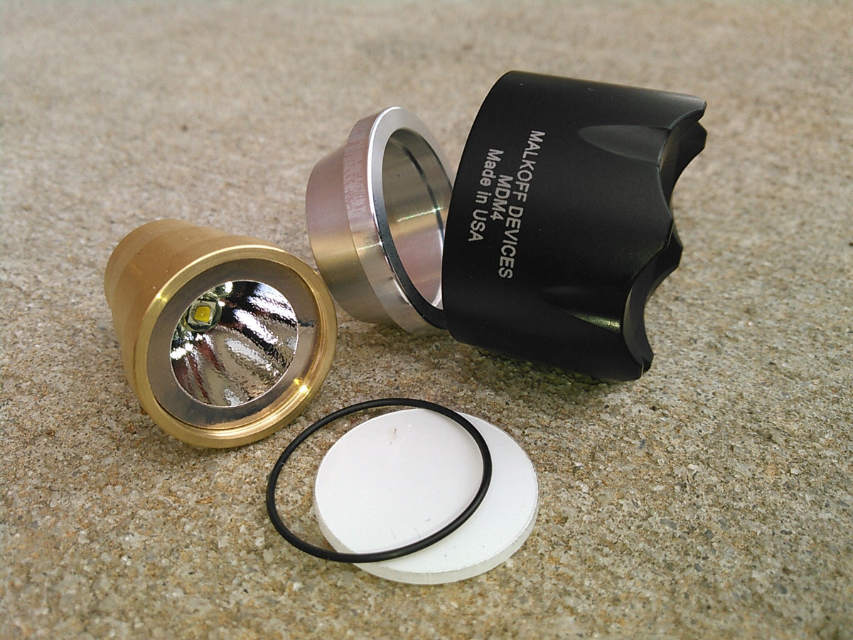 Malkoff MDM4 adapter with M61 drop-in for the SureFire® M961 and M962