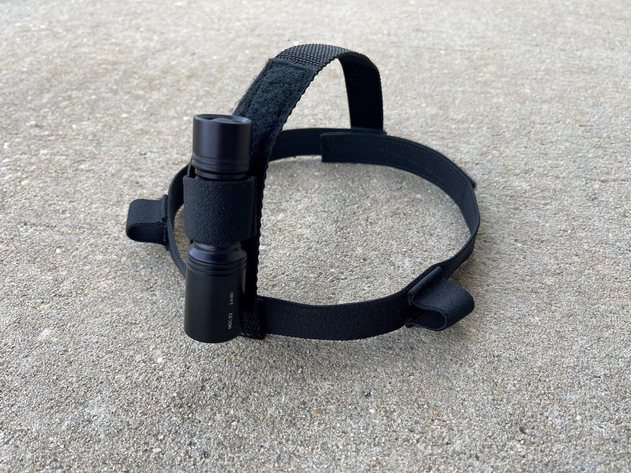MDC Headlamp Holder with MDC 1CR123