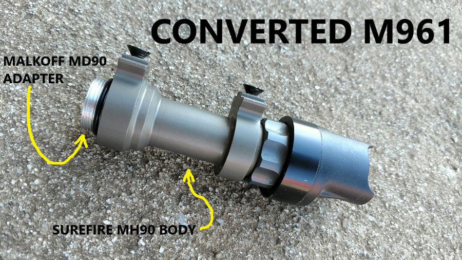 MD90 Adapter for Surefire MH90 Body